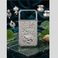 iPhone 17 Pro Cover – Lotus Flower & Cow Motif