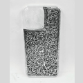 iPhone Pro Max Cover – Dense Scrollvine Pattern with Beaded Border II