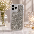 Phone Cover – Floral Vine with Flower Blossoms, Vertical Panel