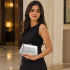 Solid Silver Evening Clutch